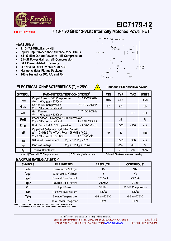 EIC7179-12_4501491.PDF Datasheet
