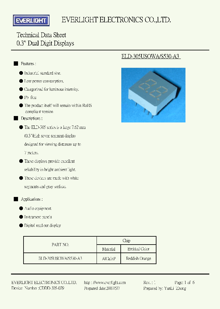 ELD-305USOWA_4170095.PDF Datasheet