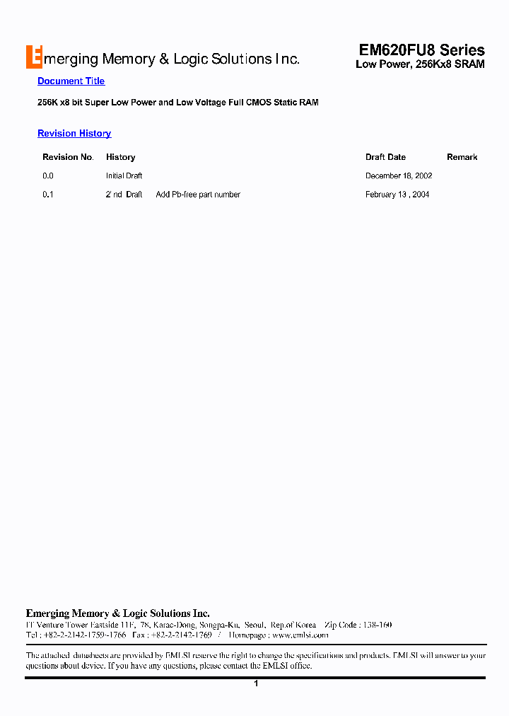 EM6641F8-45LF_4507793.PDF Datasheet