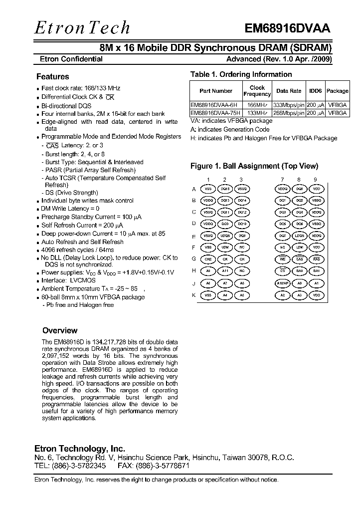 EM68916DVAA-6H_4655654.PDF Datasheet