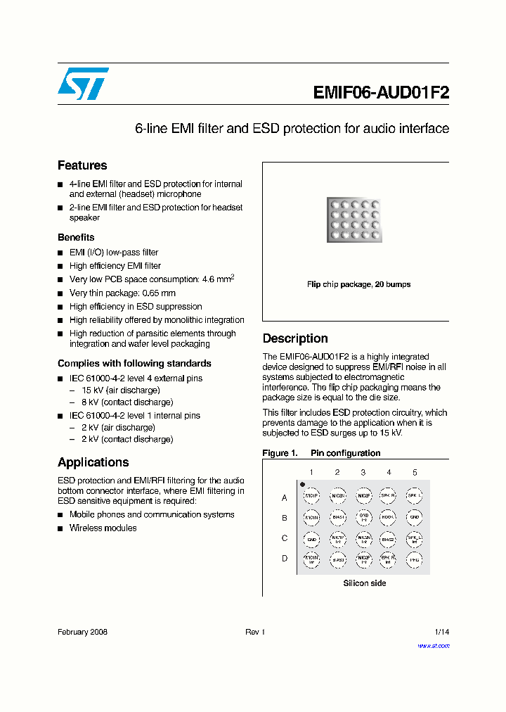 EMIF06-AUD01F2_4209110.PDF Datasheet