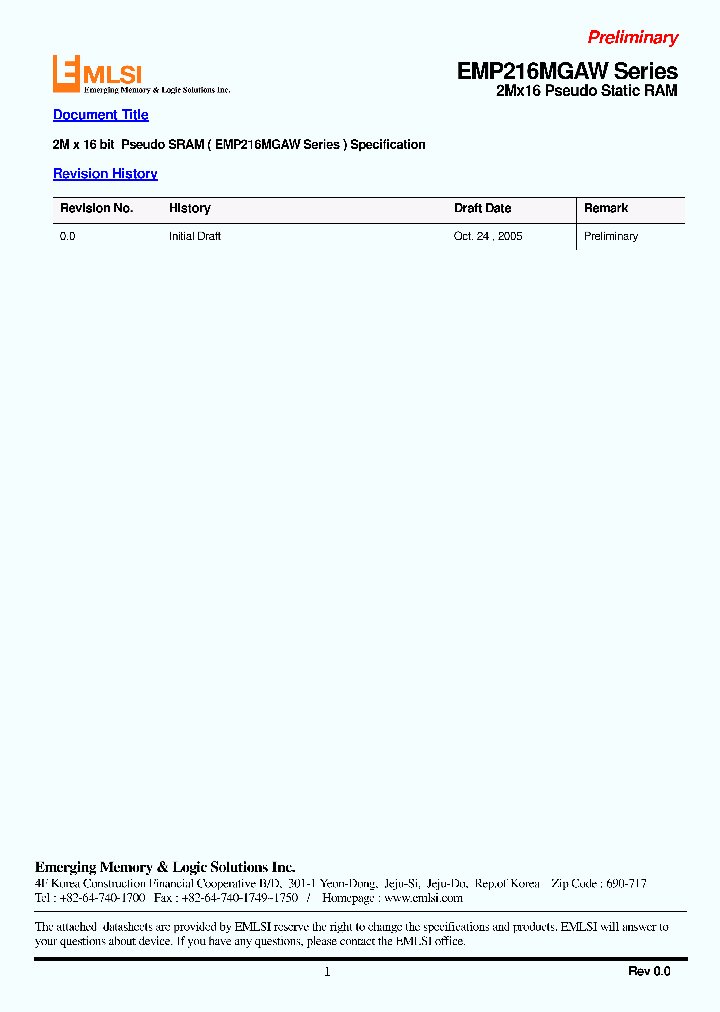 EMP216MGAW_4200844.PDF Datasheet