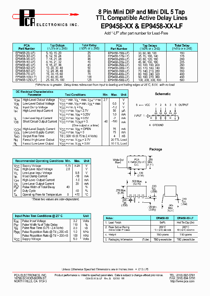 EP9458-175-LF_4582765.PDF Datasheet