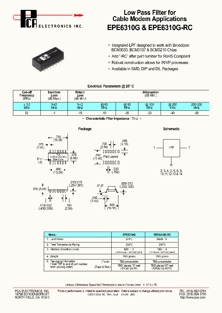 EPE6310G_4725438.PDF Datasheet