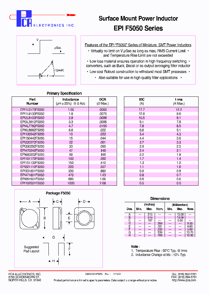 EPI221112F5050_4623716.PDF Datasheet