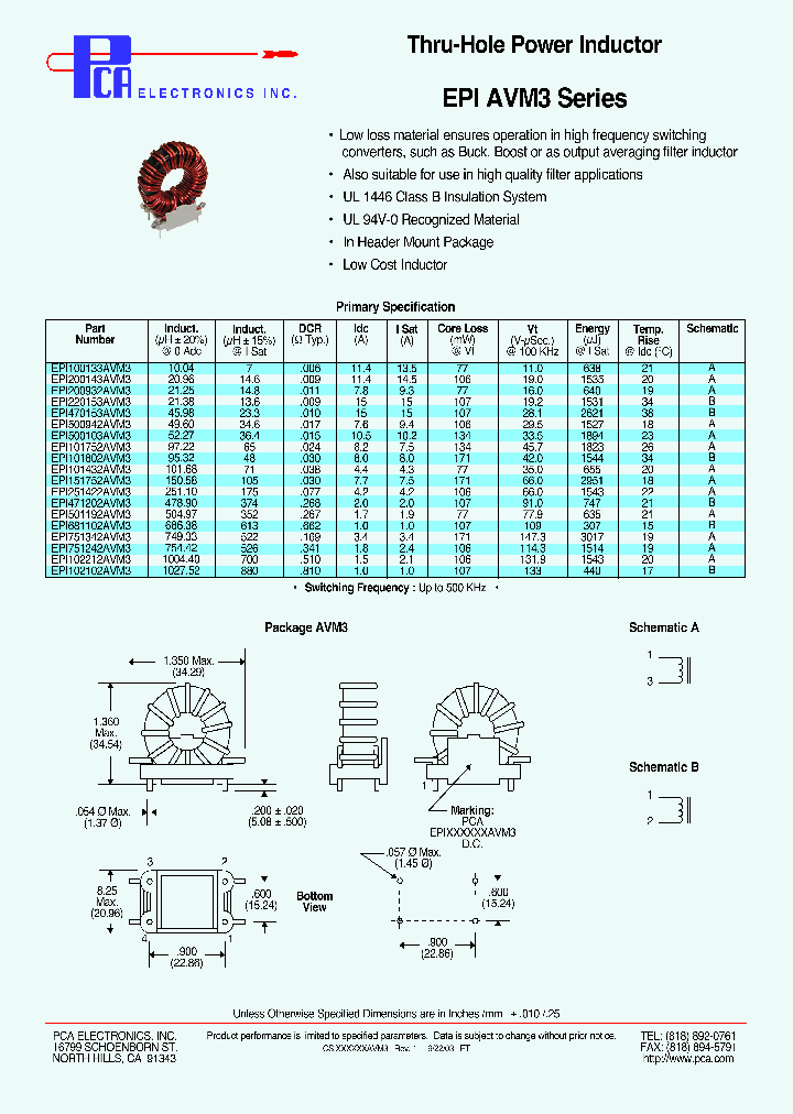 EPI500103AVM3_4470403.PDF Datasheet