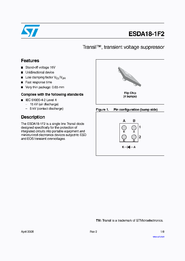 ESDA18-1F_4251668.PDF Datasheet