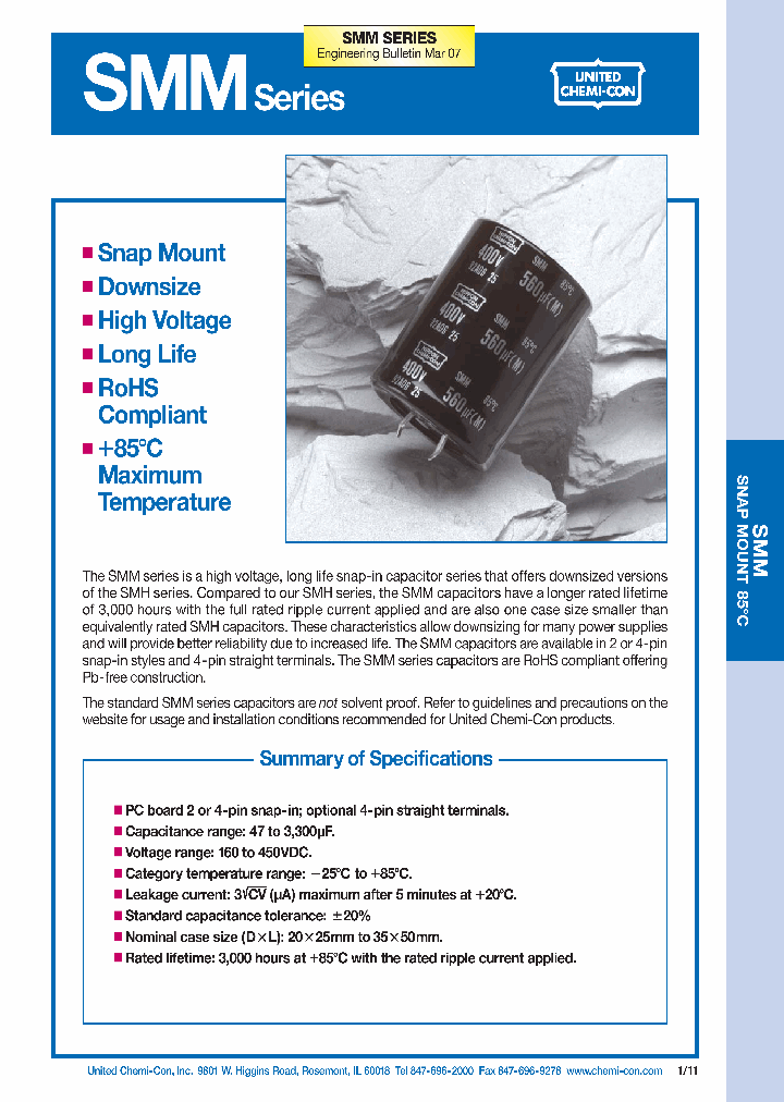 ESMM161VSN821MN45T_4388953.PDF Datasheet