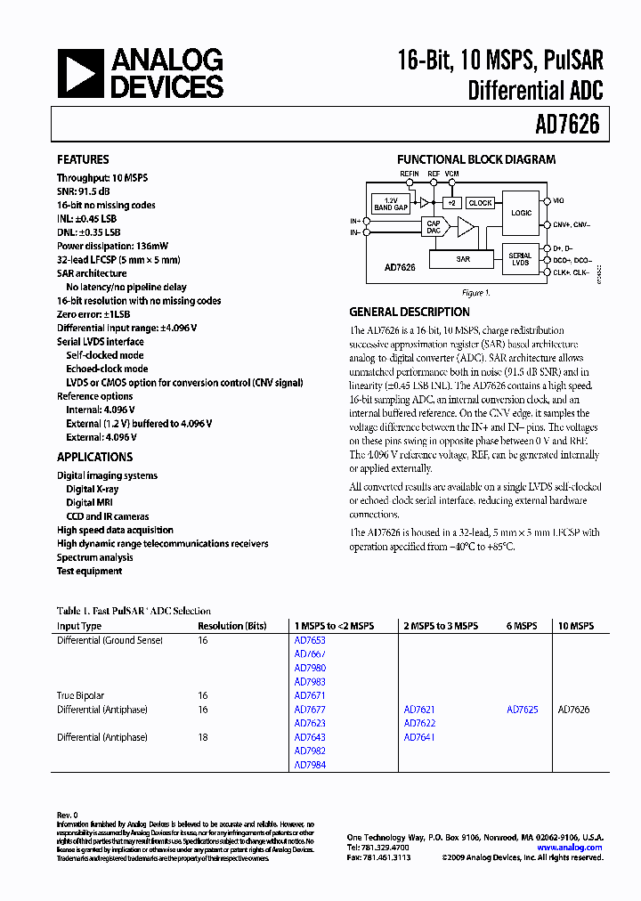 EVAL-AD7626EDZ_4718681.PDF Datasheet