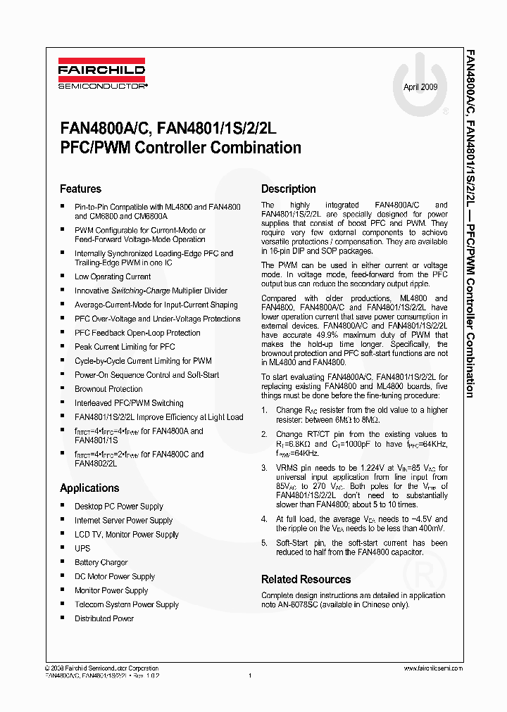 FAN4800A09_4523787.PDF Datasheet