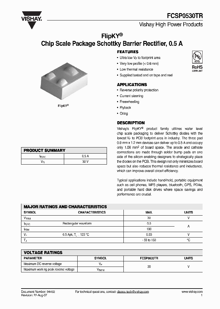 FCSP0530TR_4318517.PDF Datasheet