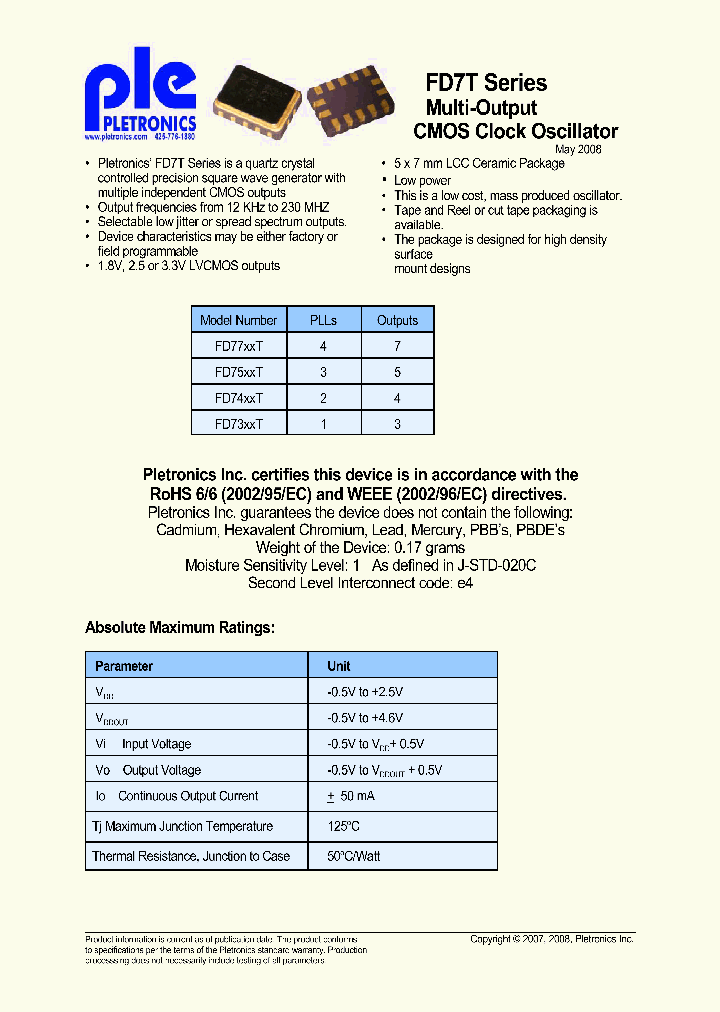 FD7344T-250M-PLE_4324056.PDF Datasheet