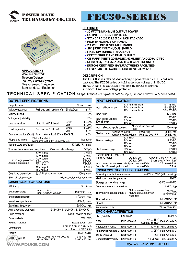 FEC30-12D12_4545293.PDF Datasheet