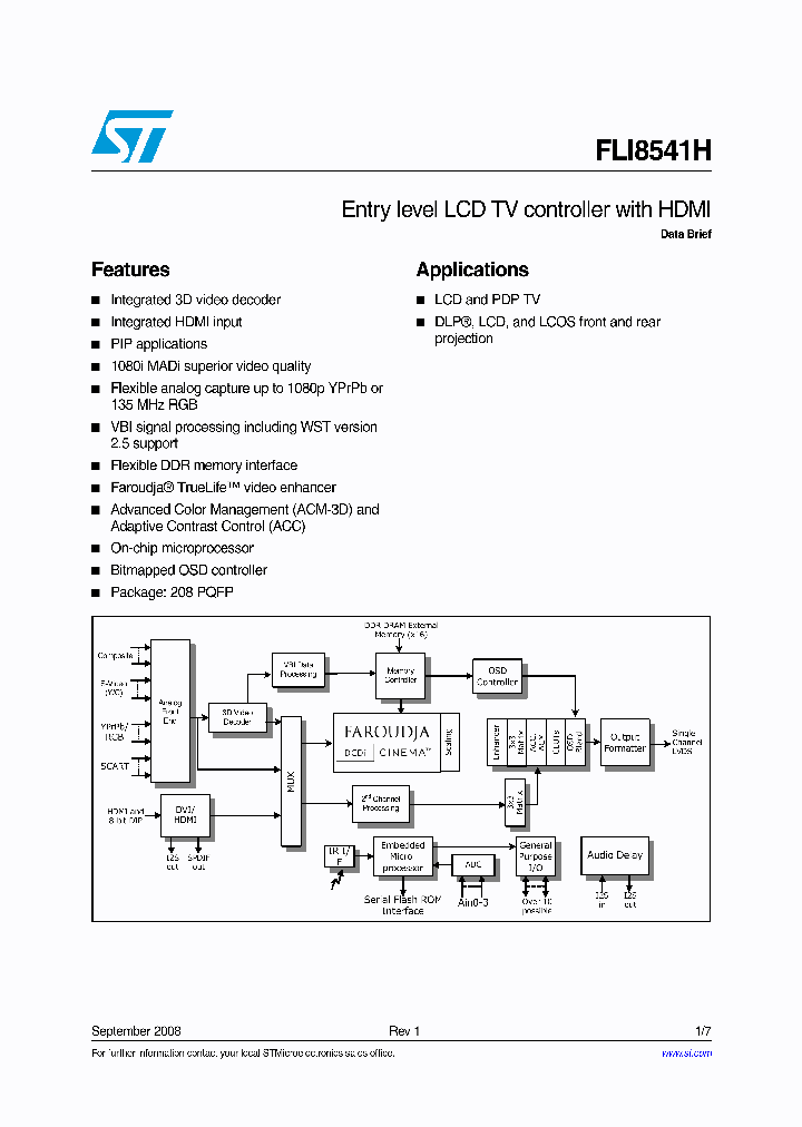 FLI8541H-LF-BE_4233384.PDF Datasheet