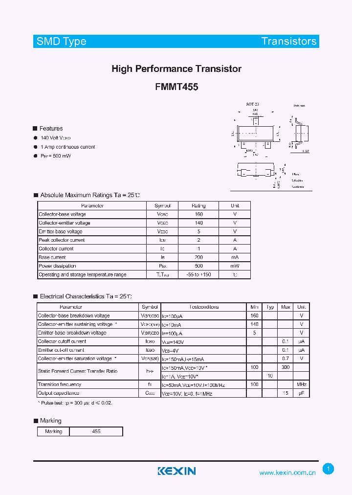 FMMT455_4276392.PDF Datasheet