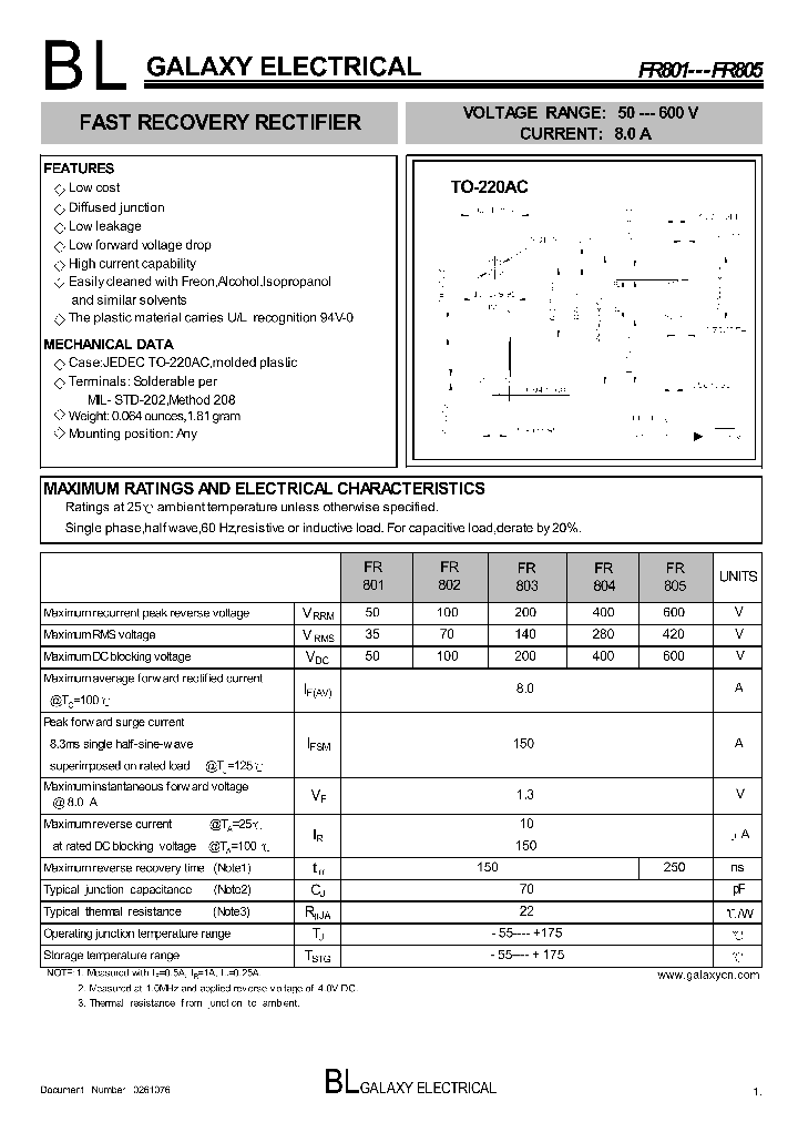 FR805_4684061.PDF Datasheet