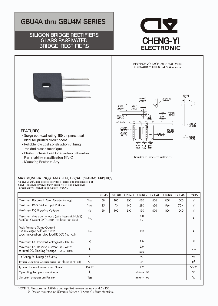 GBU4J_4576820.PDF Datasheet