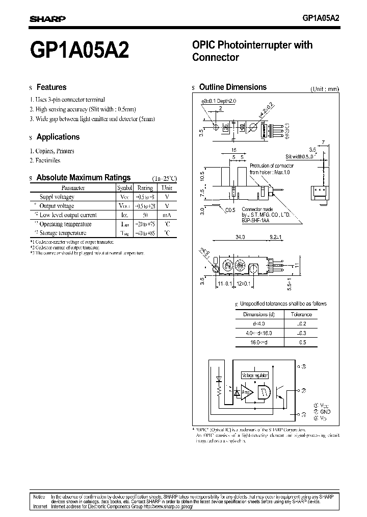 GP1A05A2_4202134.PDF Datasheet