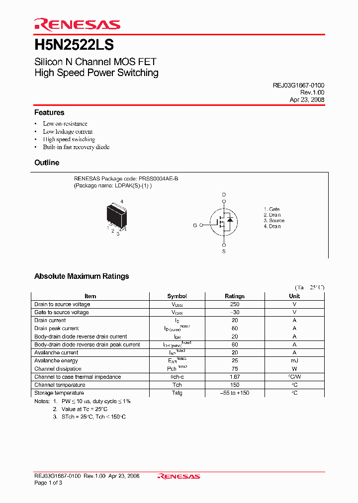 H5N2522LSTL-E_4570789.PDF Datasheet