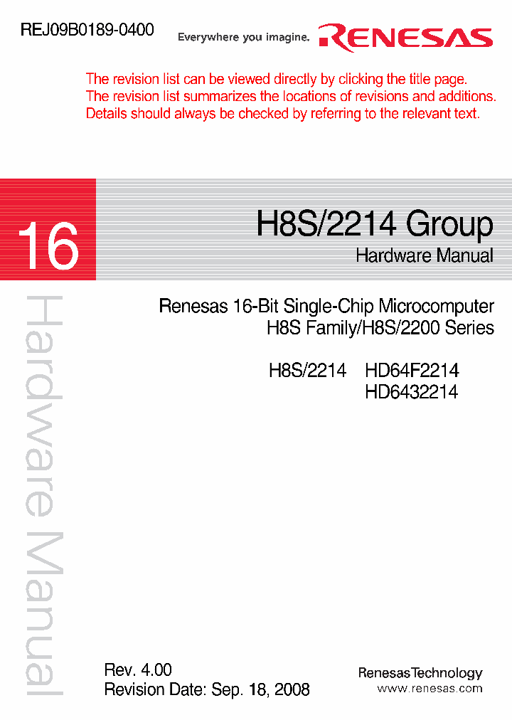 H8S2214_4343676.PDF Datasheet