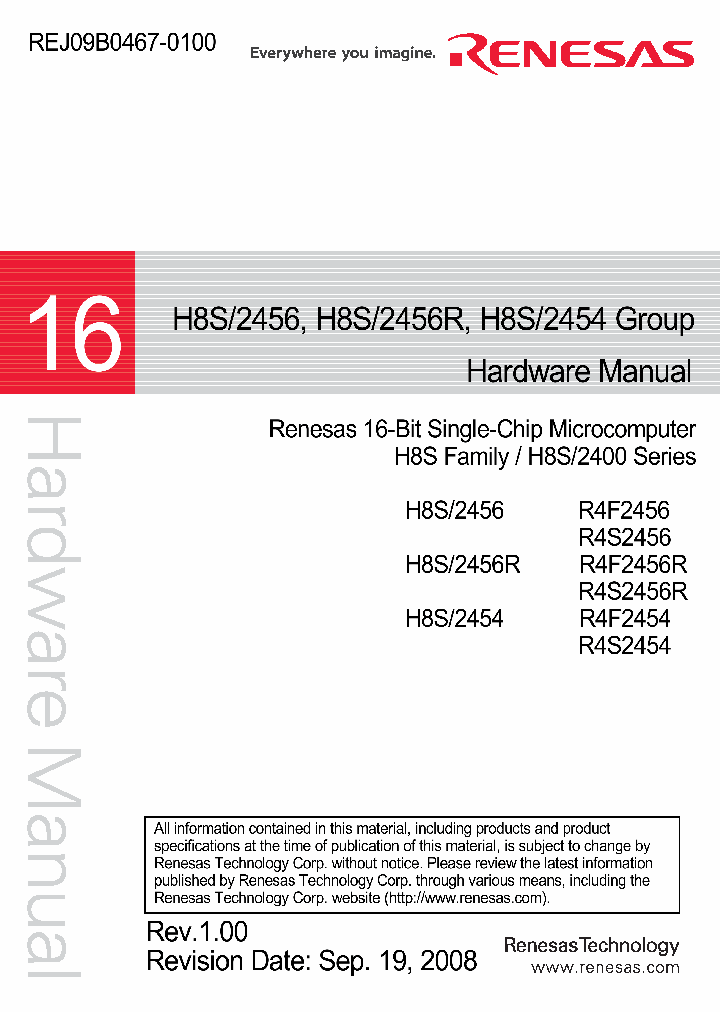 H8S2456_4492138.PDF Datasheet