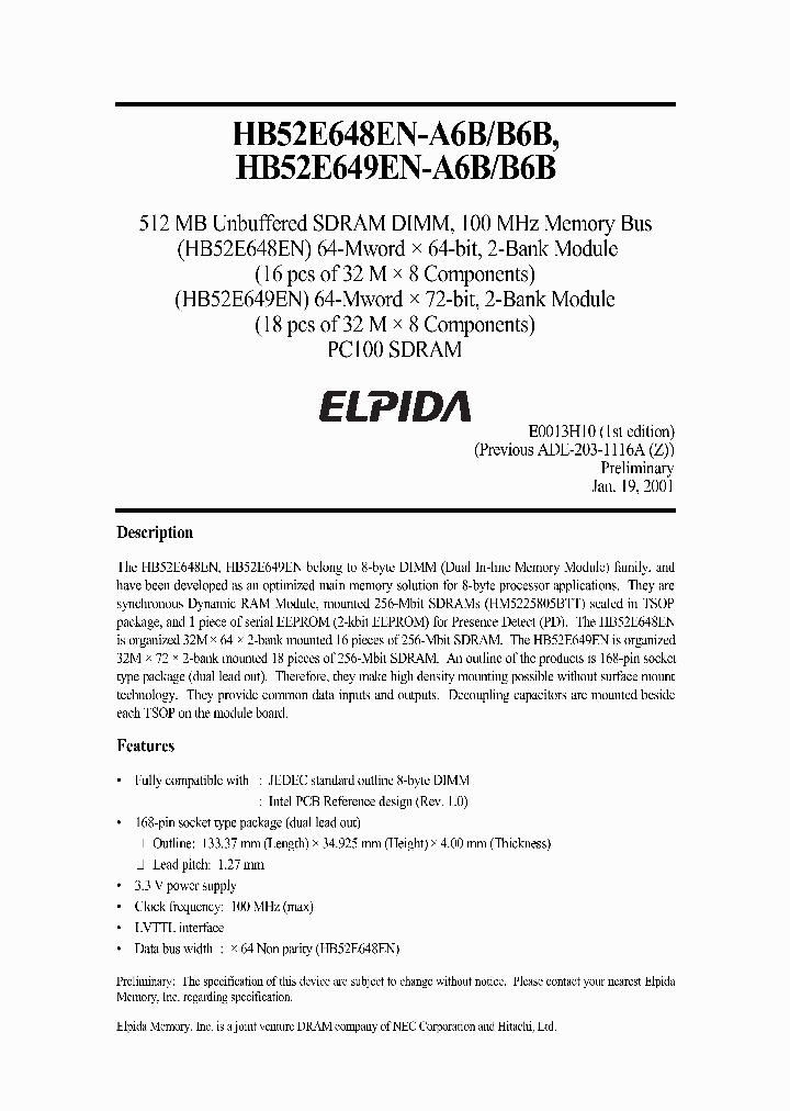 HB52E648EN-A6B_4515607.PDF Datasheet