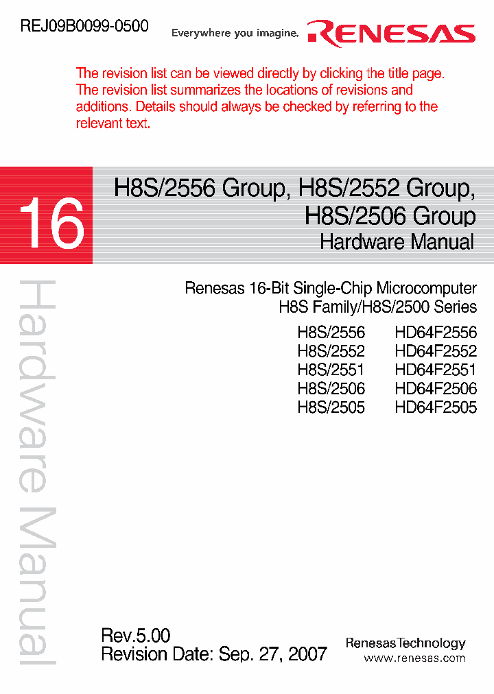 HD64F2551_4582767.PDF Datasheet