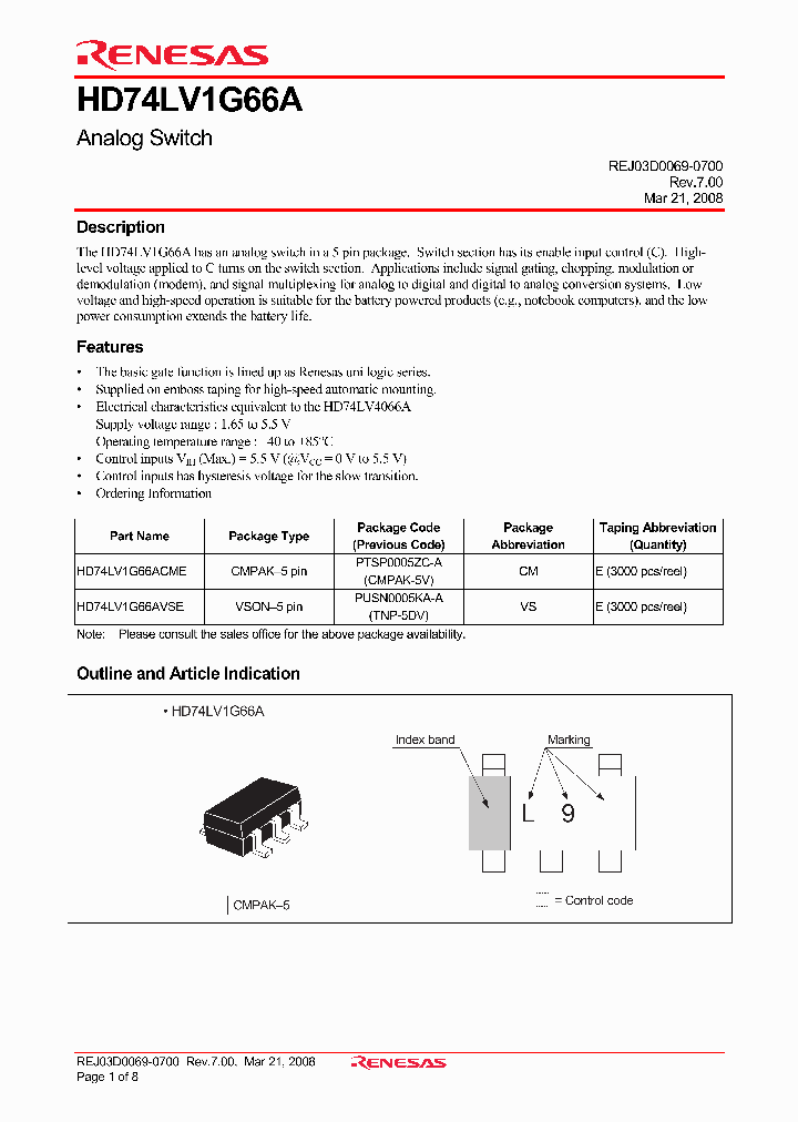 HD74LV1G66ACME_4646906.PDF Datasheet