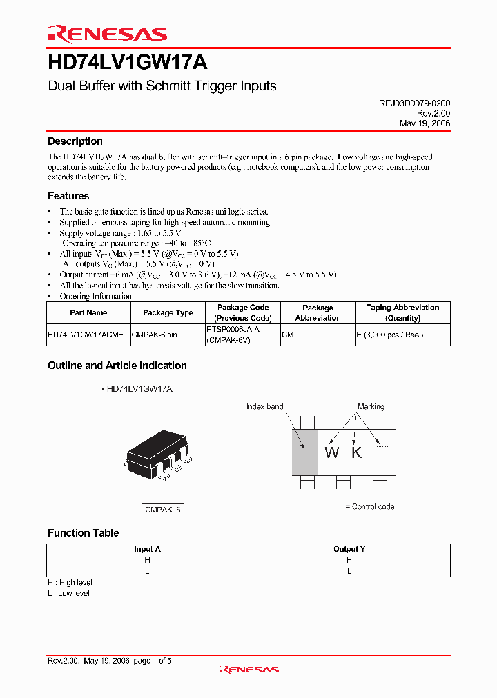 HD74LV1GW17A_4244338.PDF Datasheet