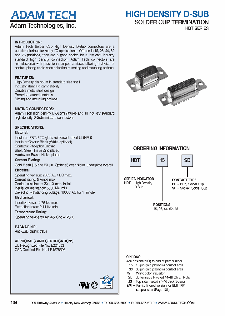 HDT15PD_4634552.PDF Datasheet