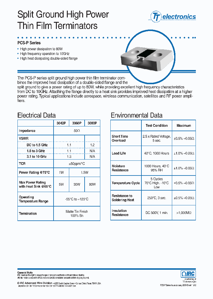 HFR-PCS3080PLF-50R0_4582893.PDF Datasheet