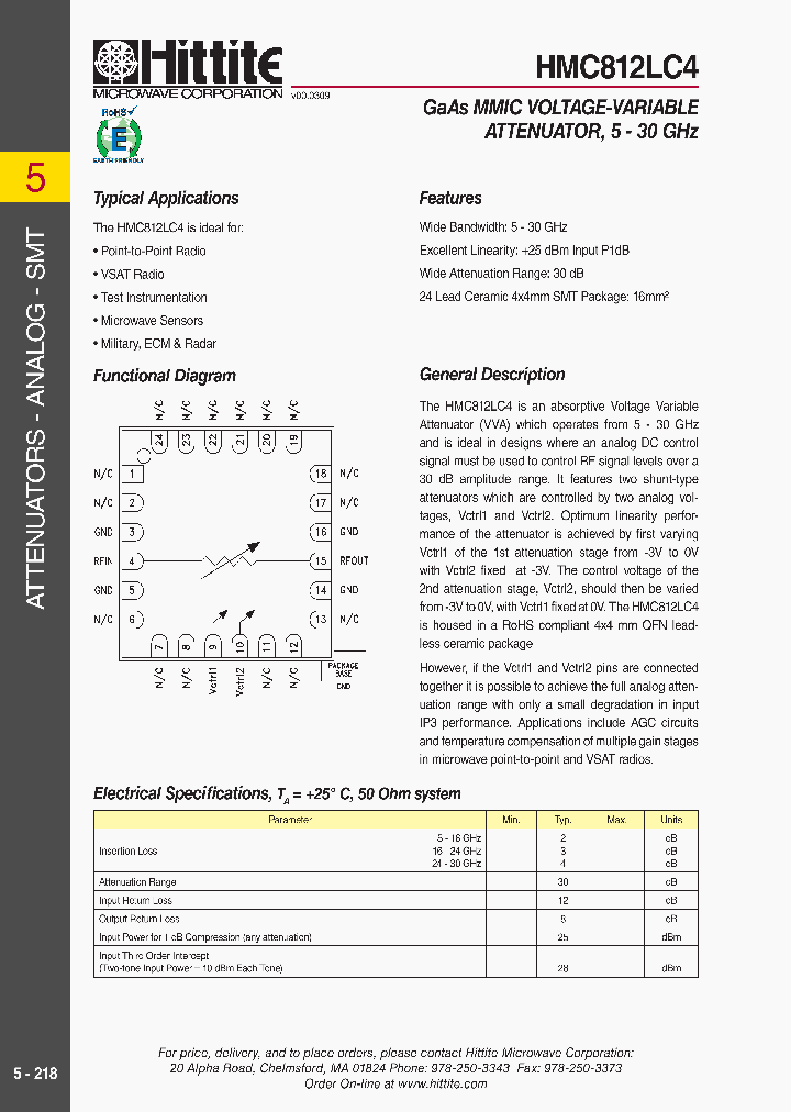 HMC812LC4_4585717.PDF Datasheet