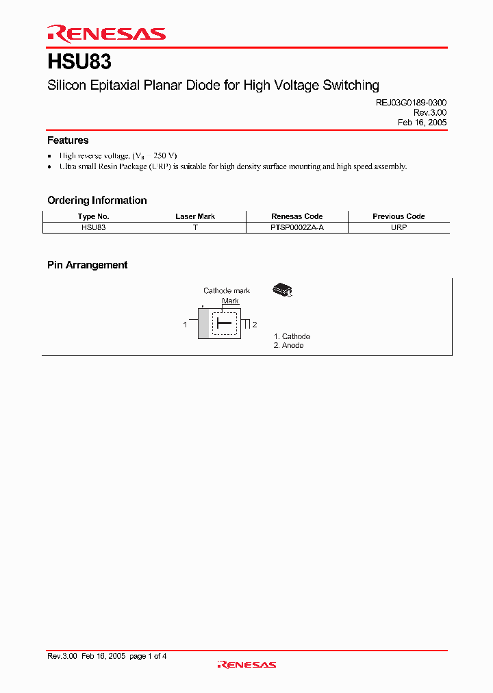 HSU83_4348827.PDF Datasheet