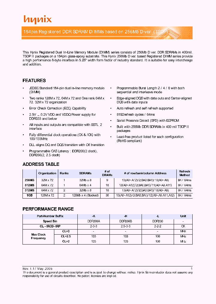 HYMD264G726DP4M-H_4535644.PDF Datasheet