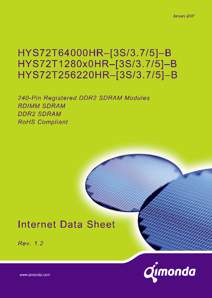 HYS72T128000HR-37-B_4188411.PDF Datasheet