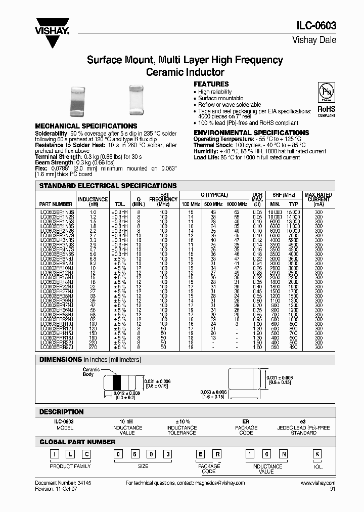 ILC0603ER3N9S_4287539.PDF Datasheet