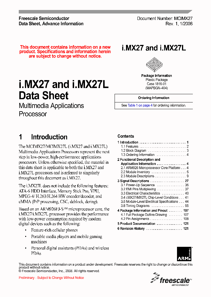 IMX27_4559700.PDF Datasheet