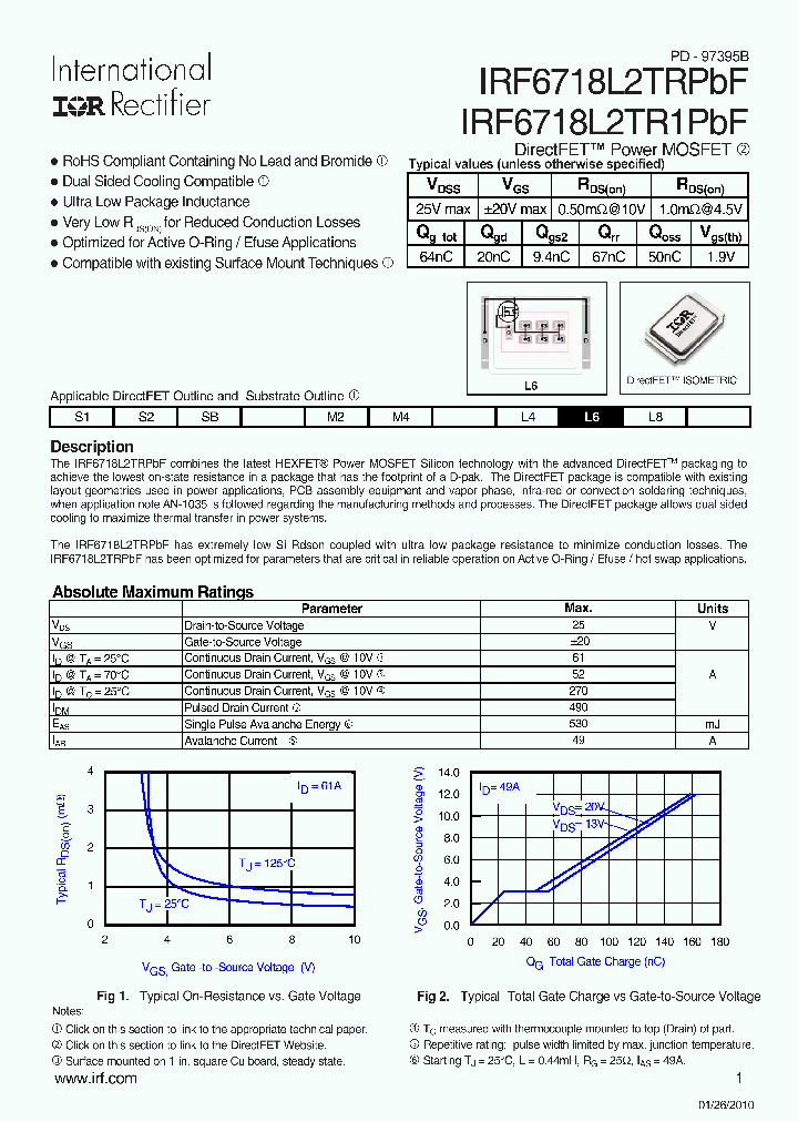 IRF6718L2TR_4632100.PDF Datasheet