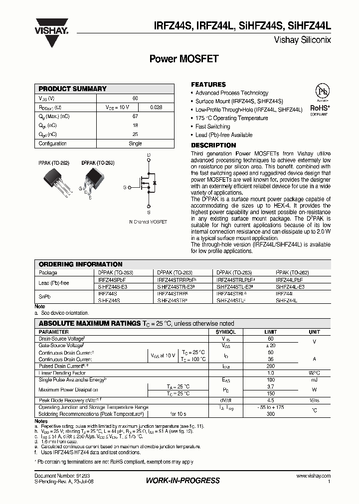 IRFZ44L_4251861.PDF Datasheet