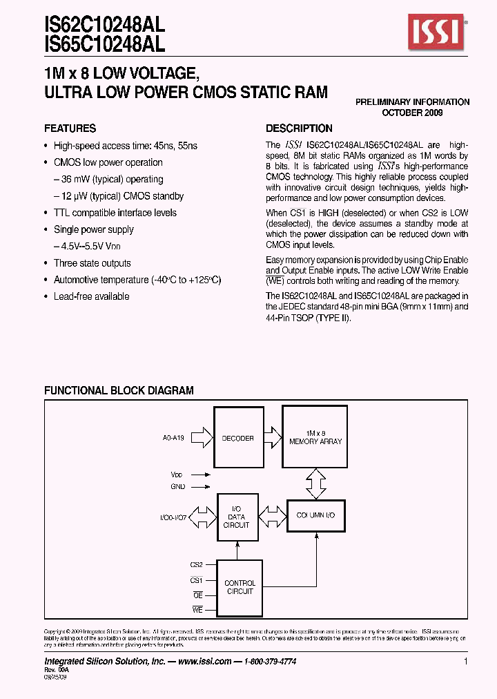 IS65C10248AL_4699597.PDF Datasheet