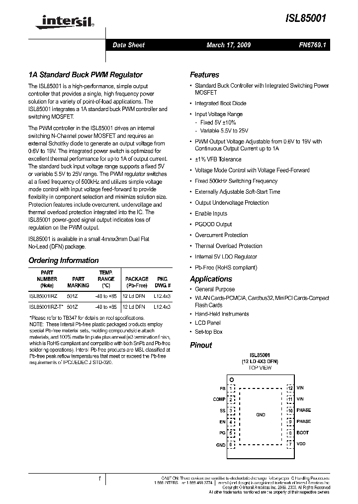 ISL8500109_4616911.PDF Datasheet