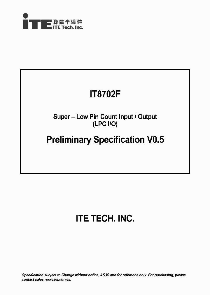 IT8702F_4899628.PDF Datasheet