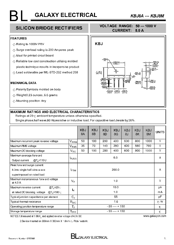 KBJ8B_4236917.PDF Datasheet