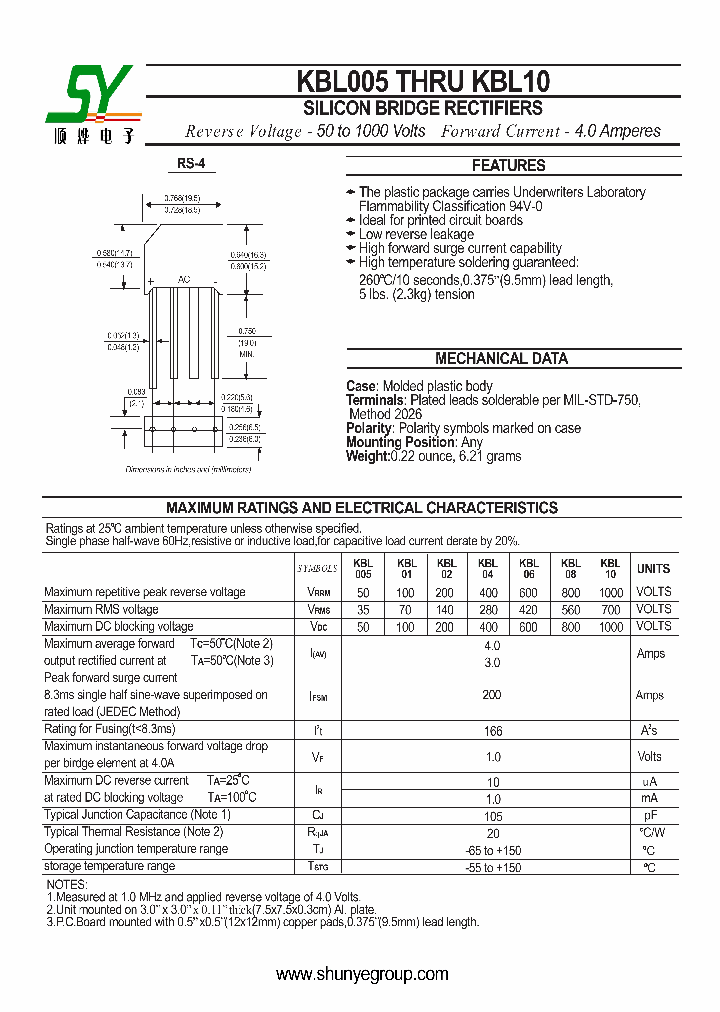 KBL10_4648985.PDF Datasheet