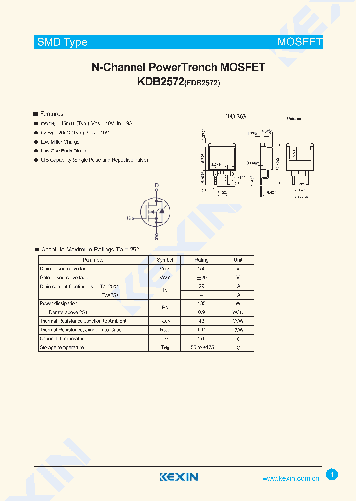KDB2572_4299918.PDF Datasheet