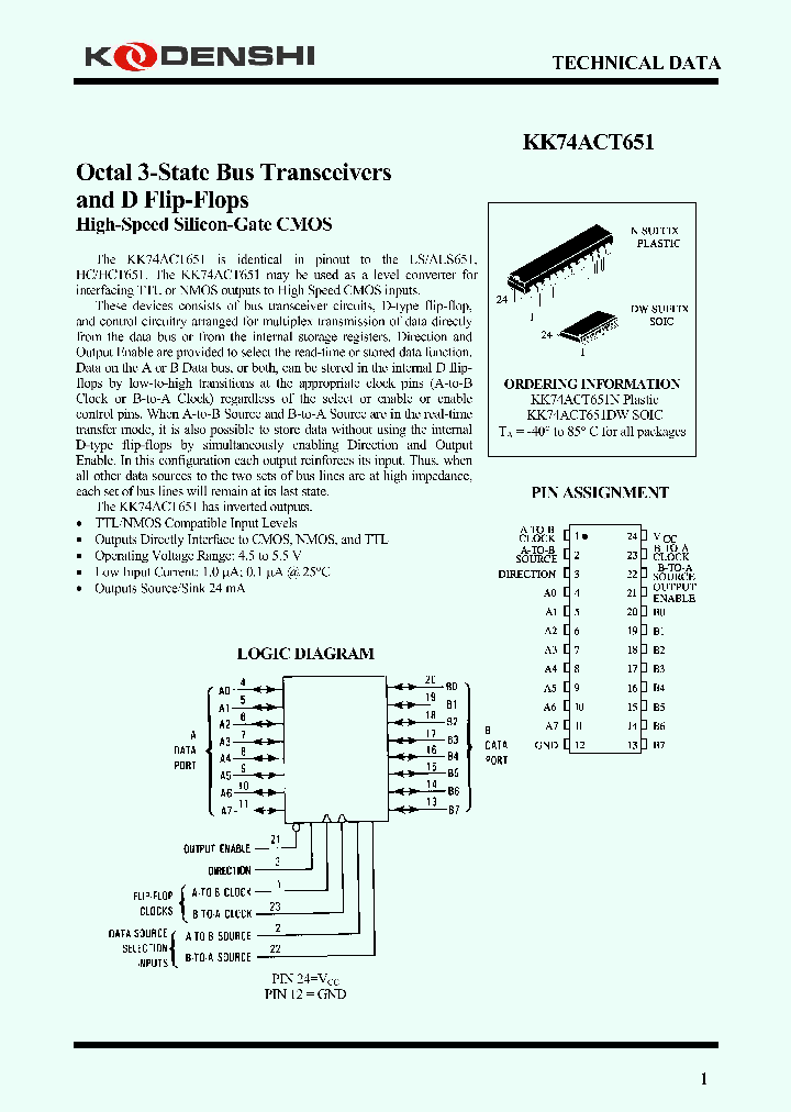 KK74ACT651_4289889.PDF Datasheet