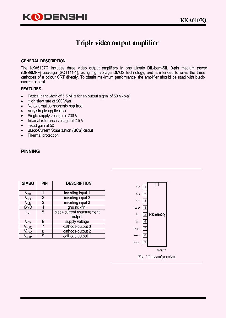 KKA6107Q_4600424.PDF Datasheet