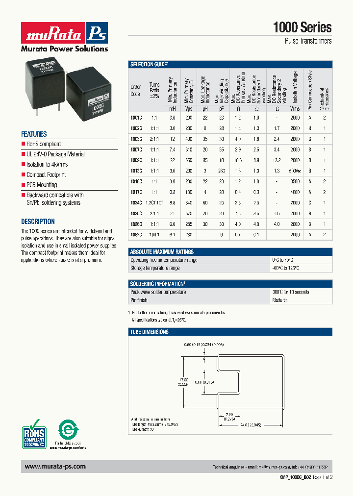 KMP1000_4595426.PDF Datasheet