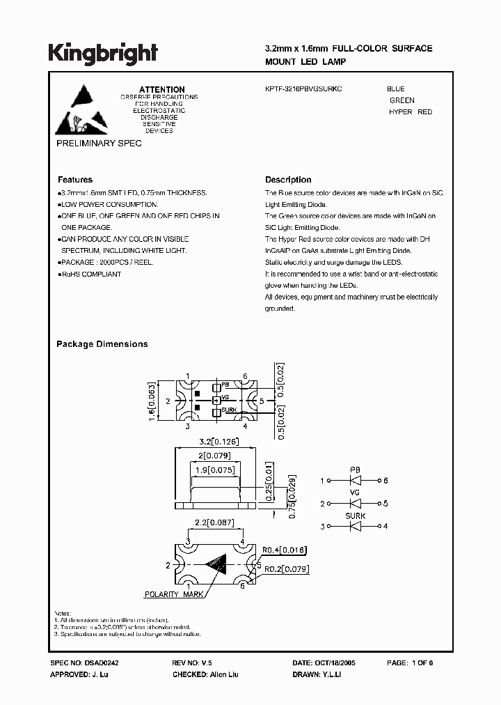 KPTF-3216PBVGSURKC_4215138.PDF Datasheet