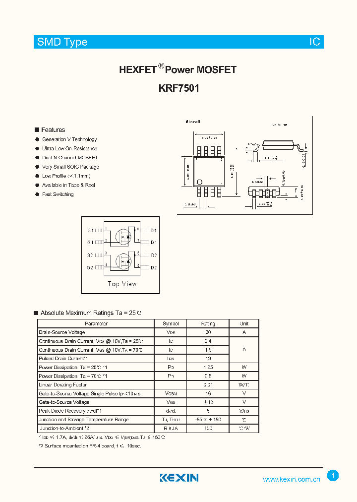 KRF7501_4369756.PDF Datasheet